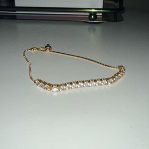 diamond bolo bracelet